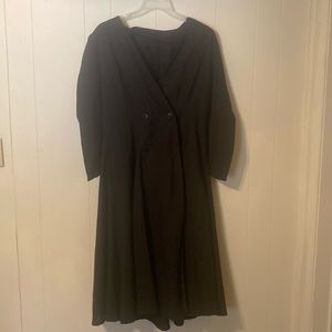 Women’s Long Black jacket size L to XL